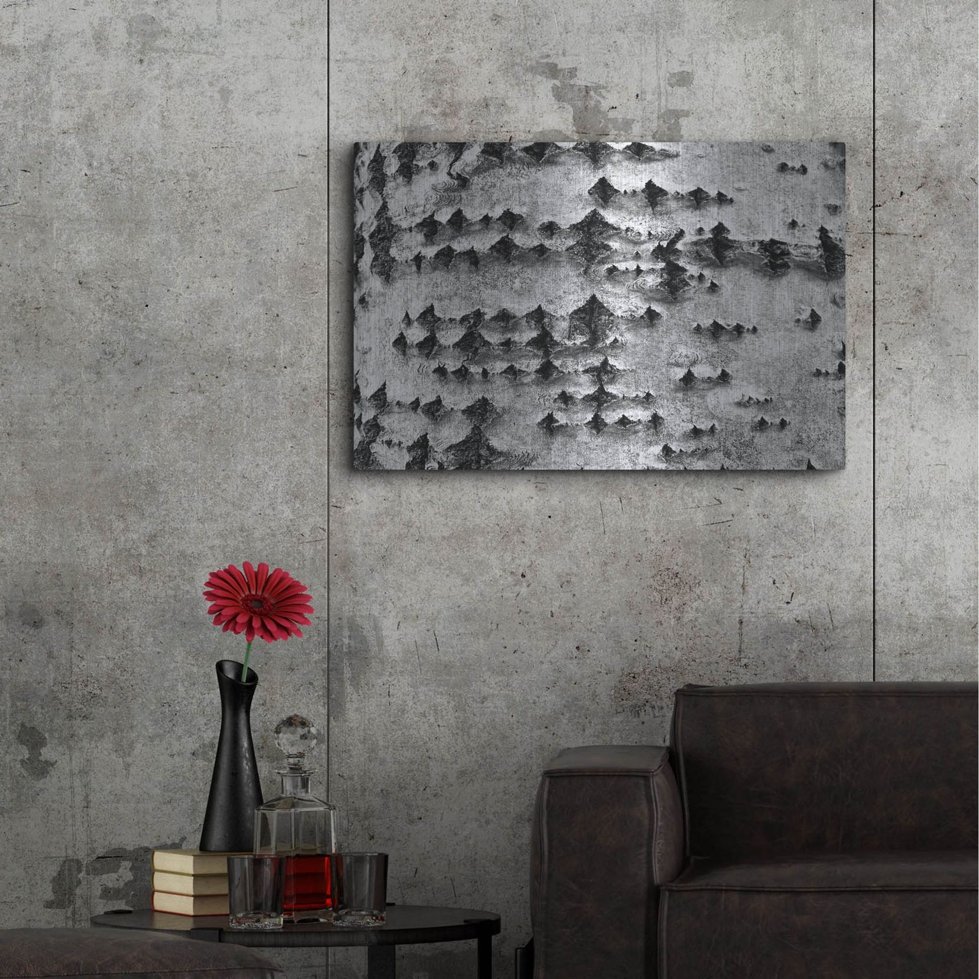 Luxe Metal Art 'Woodpecker's Delight' by IMB, Metal Wall Art,36x24