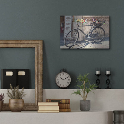 Luxe Metal Art 'Artisan Bicycle Siena' by IMB, Metal Wall Art,16x12