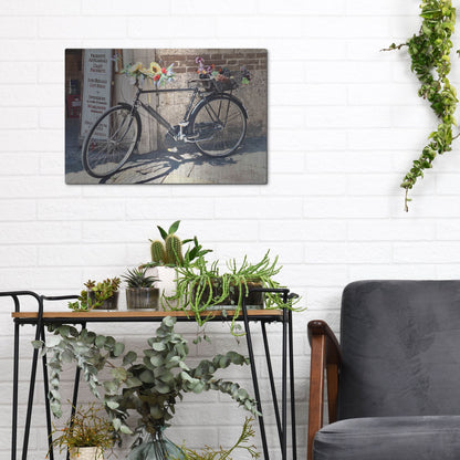 Luxe Metal Art 'Artisan Bicycle Siena' by IMB, Metal Wall Art,16x12