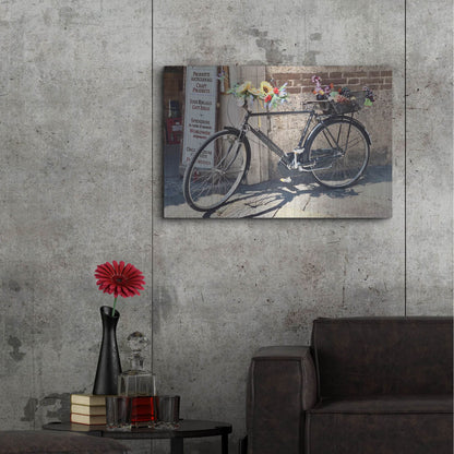 Luxe Metal Art 'Artisan Bicycle Siena' by IMB, Metal Wall Art,36x24