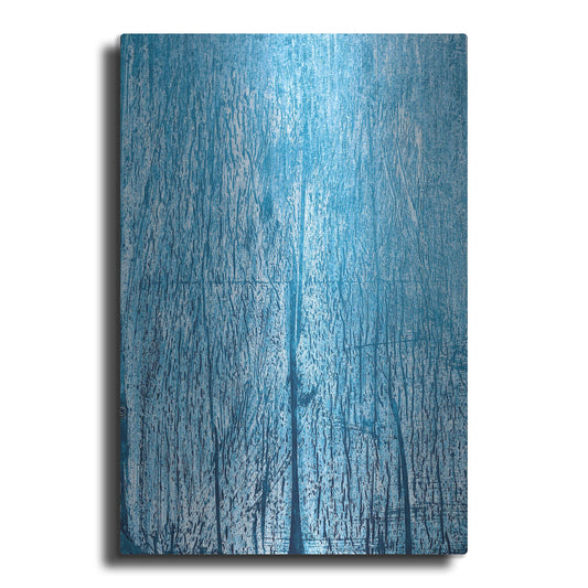 Luxe Metal Art 'Reaching for the Sky Blue' by IMB, Metal Wall Art