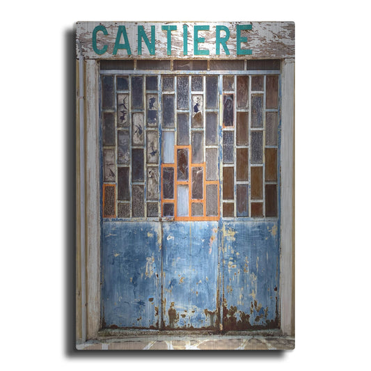 Luxe Metal Art 'Burano Store' by IMB, Metal Wall Art