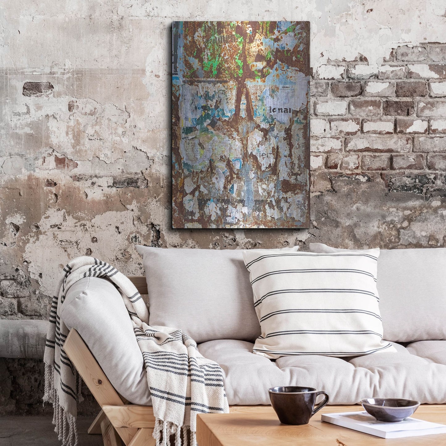 Luxe Metal Art 'Bus Poster Remnant Siena 25' by IMB, Metal Wall Art,24x36