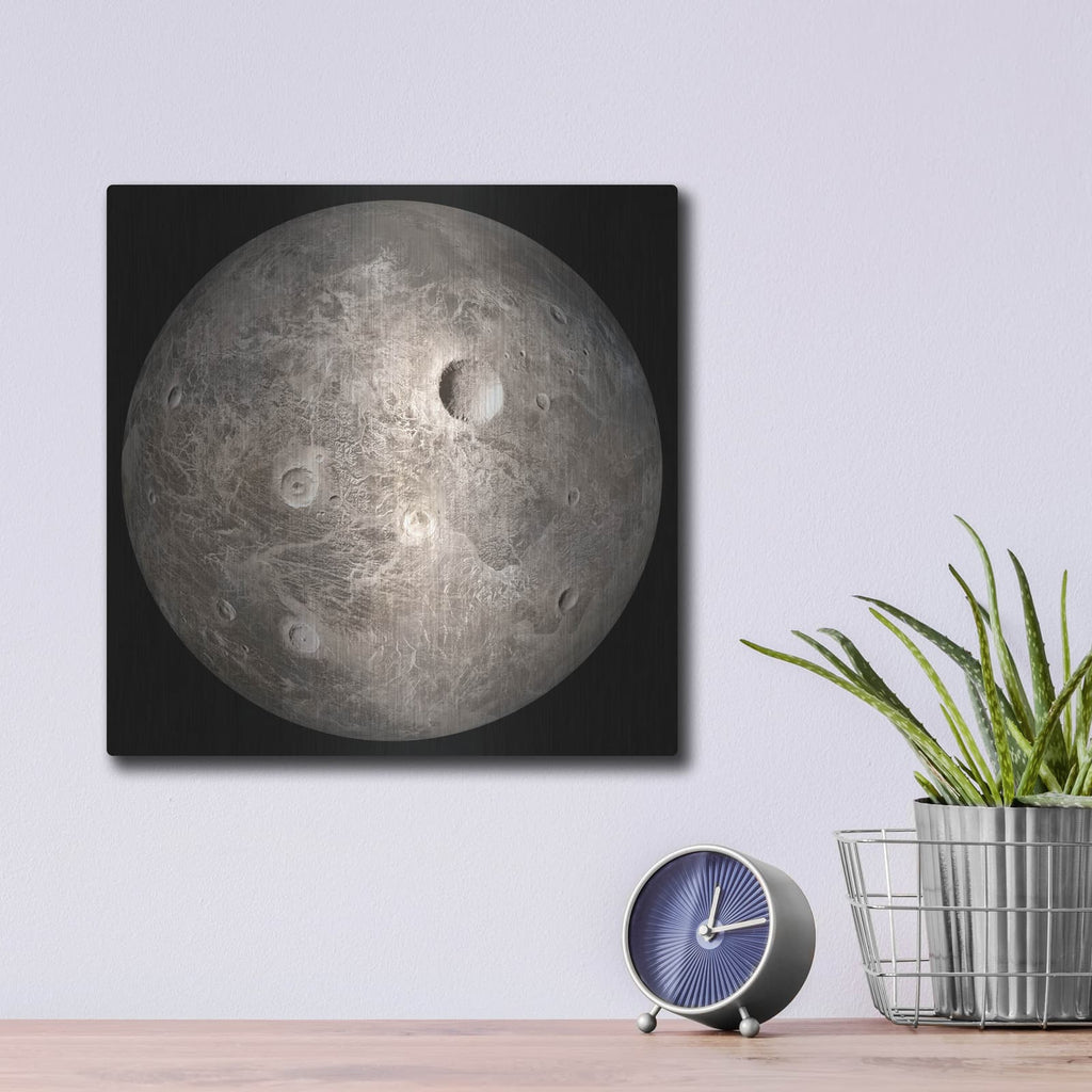 'Ceres Asteroid' by Luxe Metal Portfolio – Metal Wall Art, 12x12 room view