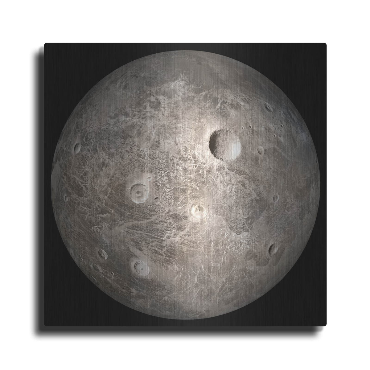 'Ceres Asteroid' by Luxe Metal Portfolio – Metal Wall Art