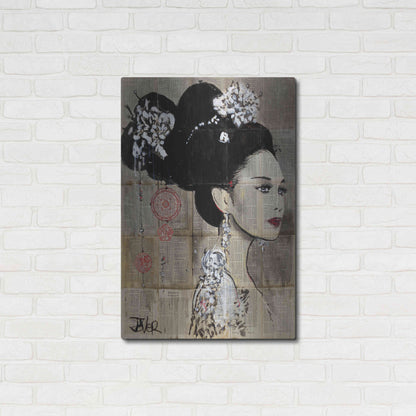 Luxe Metal Art 'Yu' by Loui Jover, Metal Wall Art,24x36