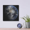 'Earth' by Luxe Metal Portfolio – Metal Wall Art, 12x12 room view