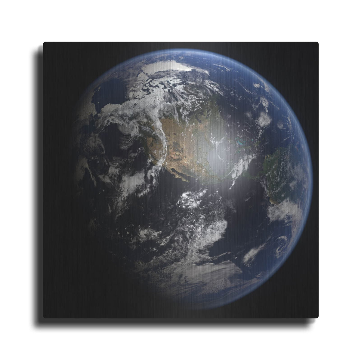 'Earth' by Luxe Metal Portfolio – Metal Wall Art