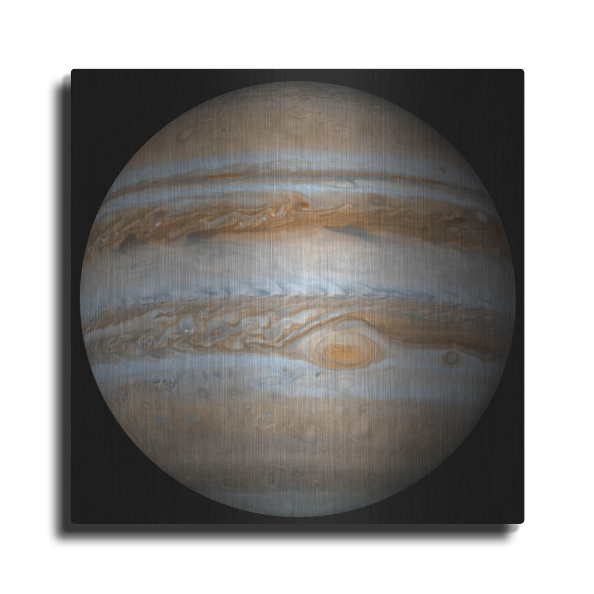 'Planet Jupiter' by Luxe Metal Portfolio – Metal Wall Art
