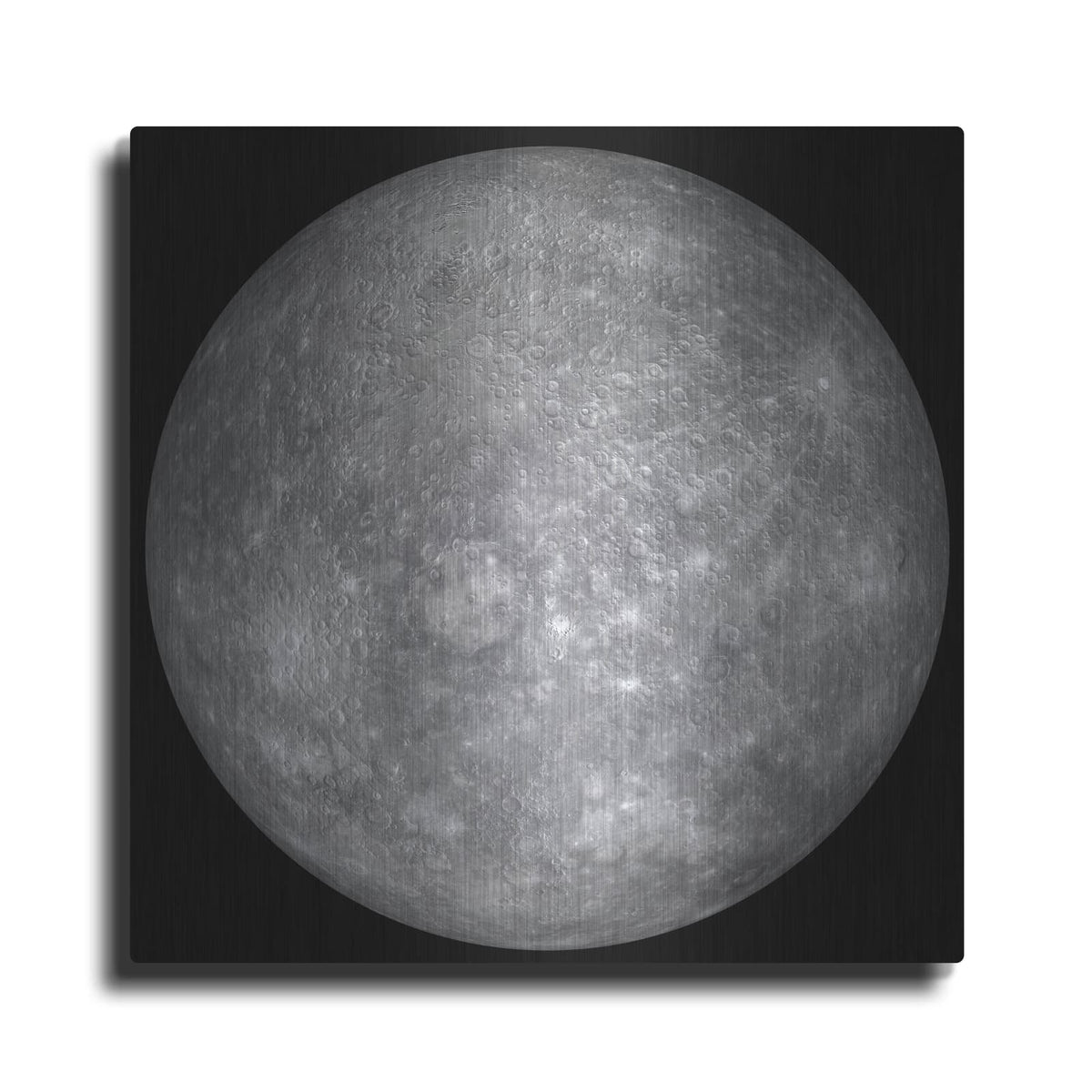 'Planet Mercury' by Luxe Metal Portfolio – Metal Wall Art