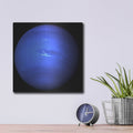 'Planet Neptun' by Luxe Metal Portfolio – Metal Wall Art, 12x12 room view