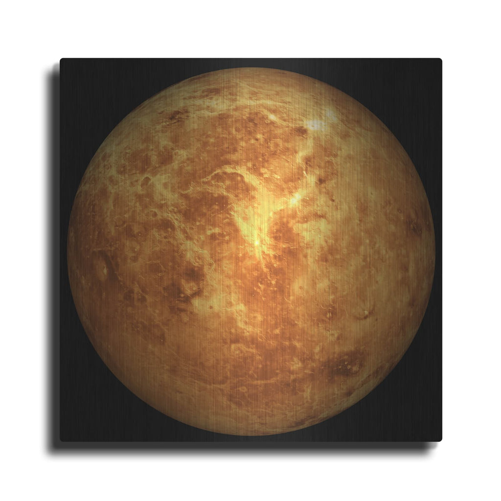 'Planet Venus' by Luxe Metal Portfolio – Metal Wall Art