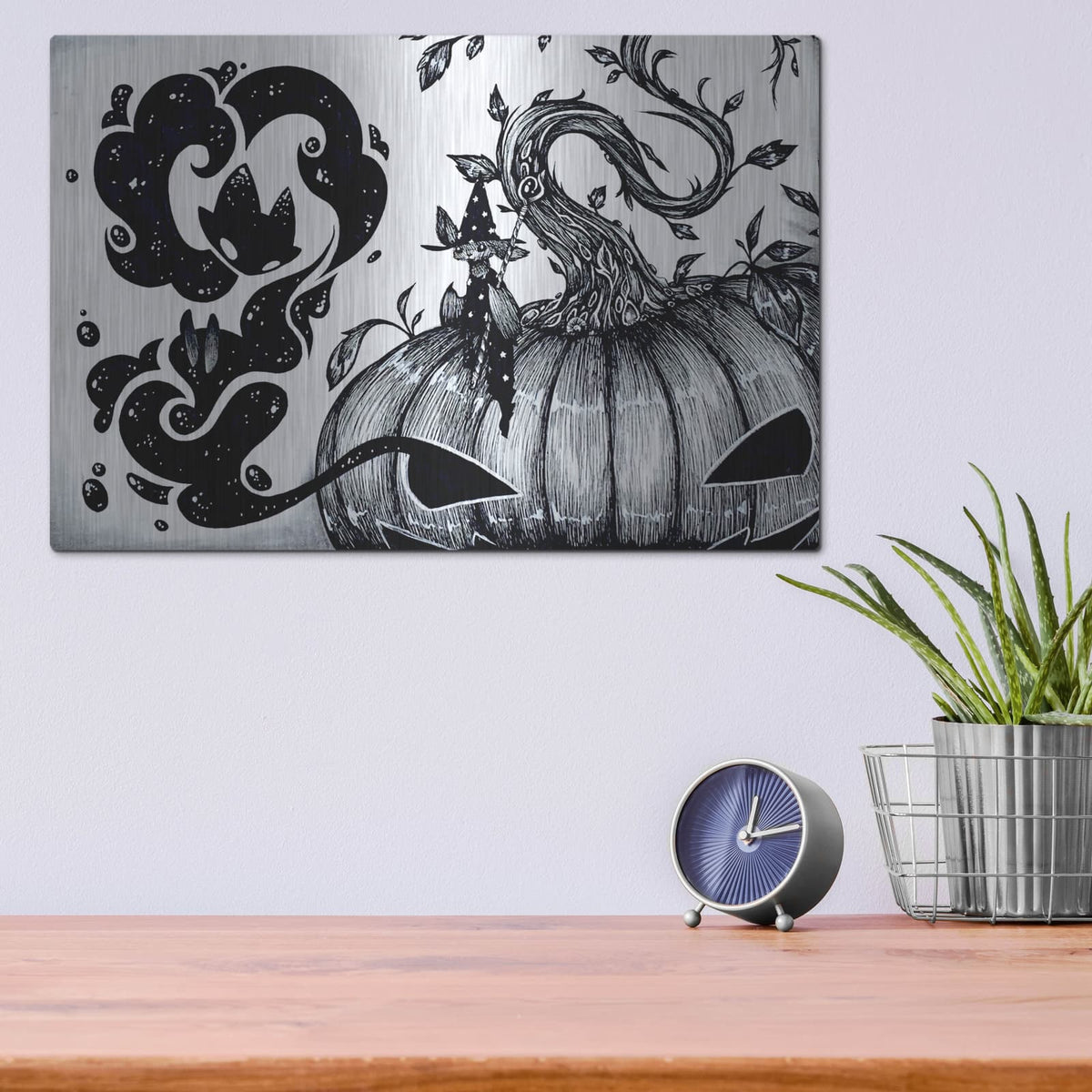 'A Little Magic' by Avery Multer – Metal Wall Art, 16x12 room view