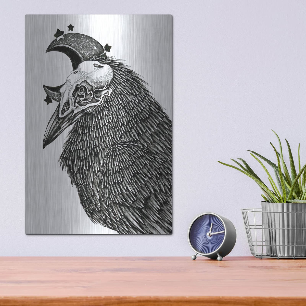 'Frank Is Progressing' by Avery Multer – Metal Wall Art, 12x16 room view