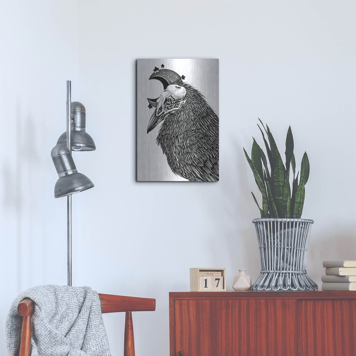 'Frank Is Progressing' by Avery Multer – Metal Wall Art, 16x24 room view