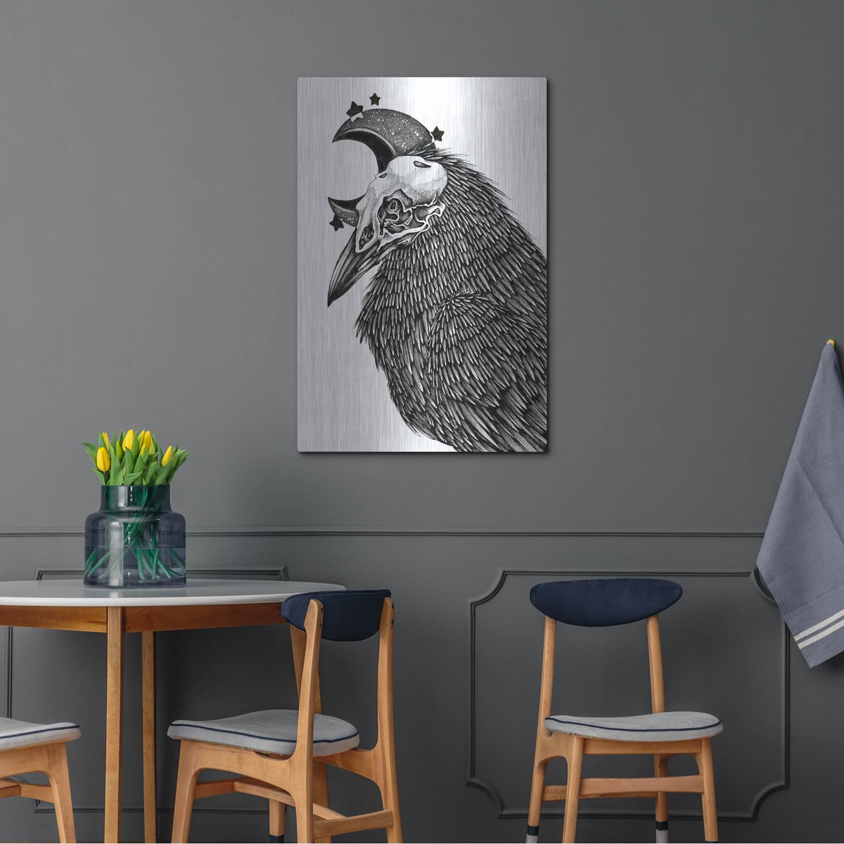 'Frank Is Progressing' by Avery Multer – Metal Wall Art, 24x36 room view