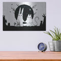 'Ghost Sisters' by Avery Multer – Metal Wall Art, 16x12 room view