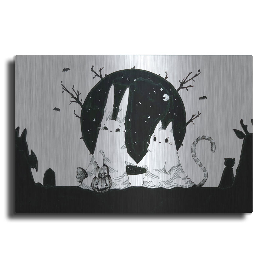 'Ghost Sisters' by Avery Multer – Metal Wall Art