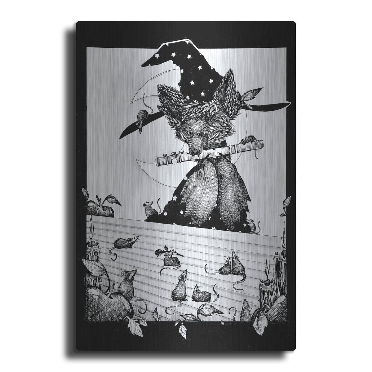 'Music Hath Charms' by Avery Multer – Metal Wall Art