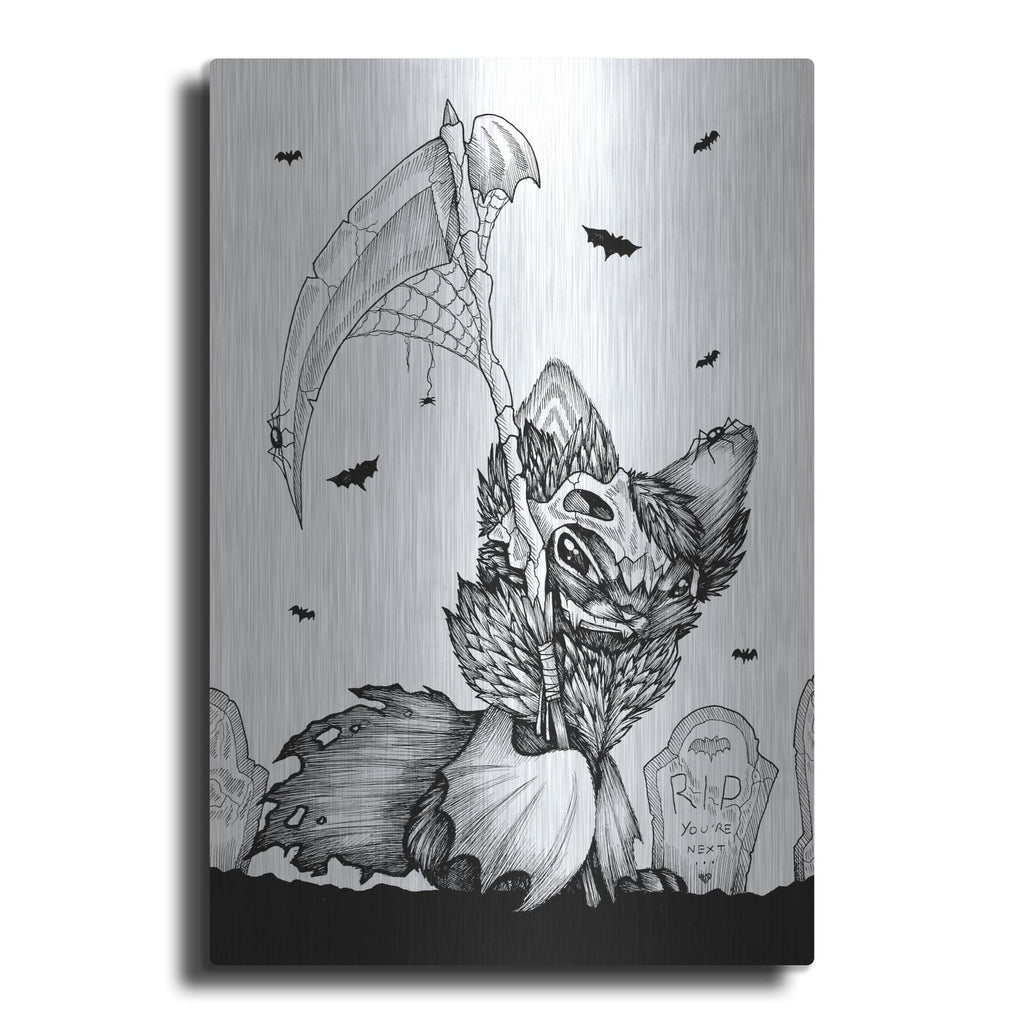'R.I.P' by Avery Multer – Metal Wall Art