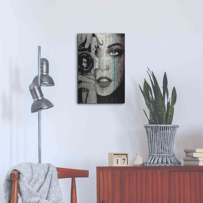 Luxe Metal Art 'Zoom' by Loui Jover, Metal Wall Art,16x24