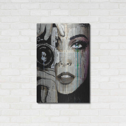 Luxe Metal Art 'Zoom' by Loui Jover, Metal Wall Art,24x36