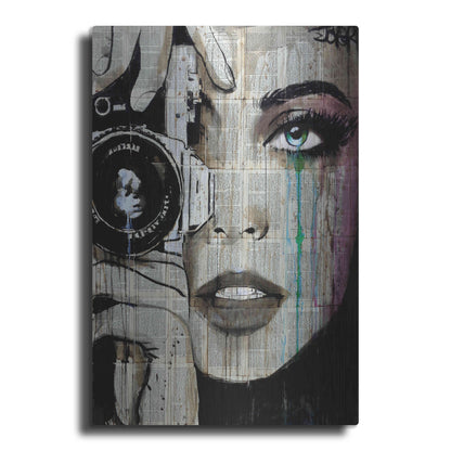 Luxe Metal Art 'Zoom' by Loui Jover, Metal Wall Art