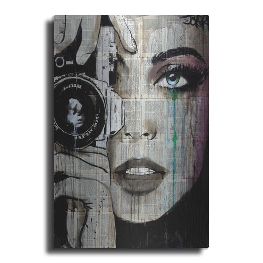 Luxe Metal Art 'Zoom' by Loui Jover, Metal Wall Art