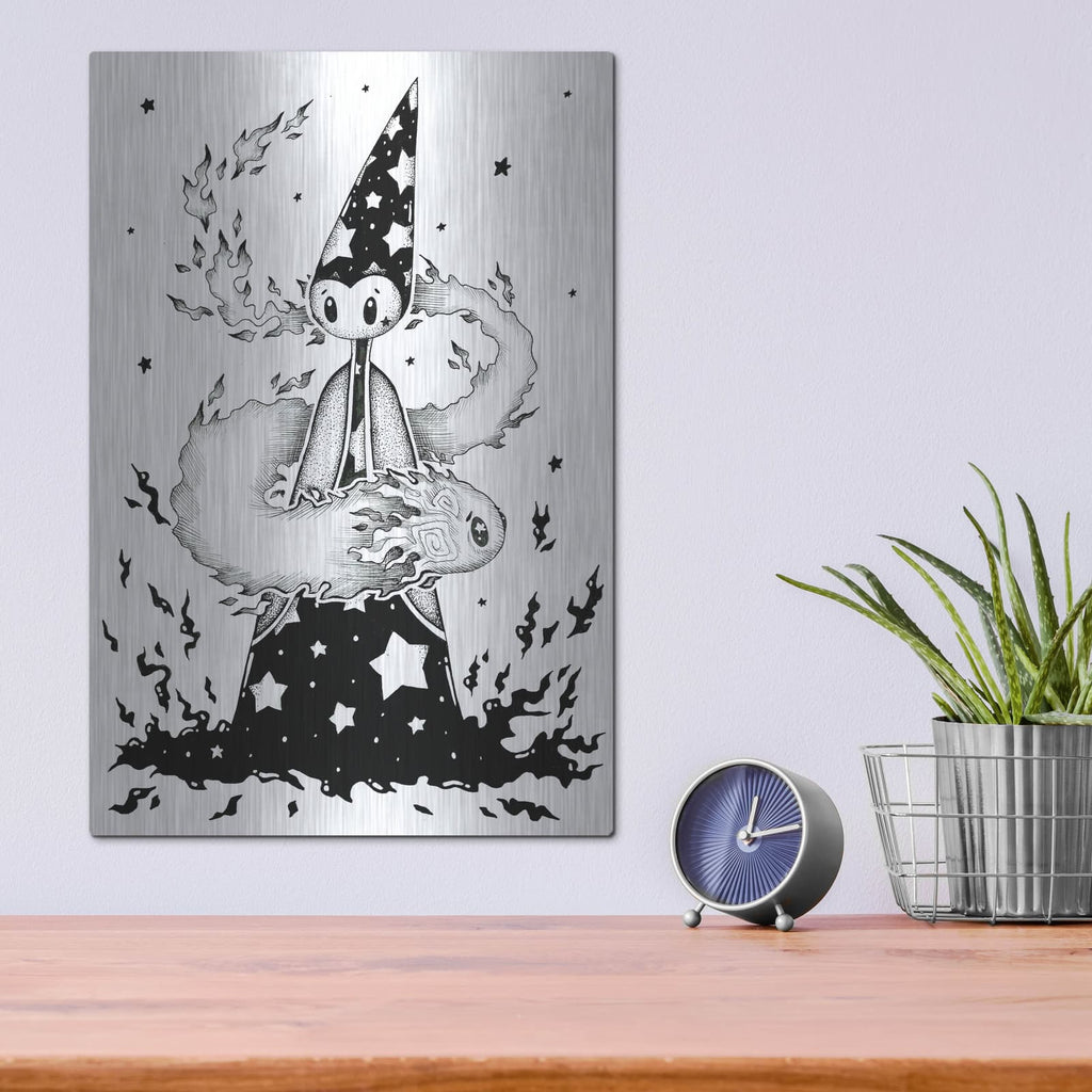 'The Wizard' by Avery Multer – Metal Wall Art, 12x16 room view