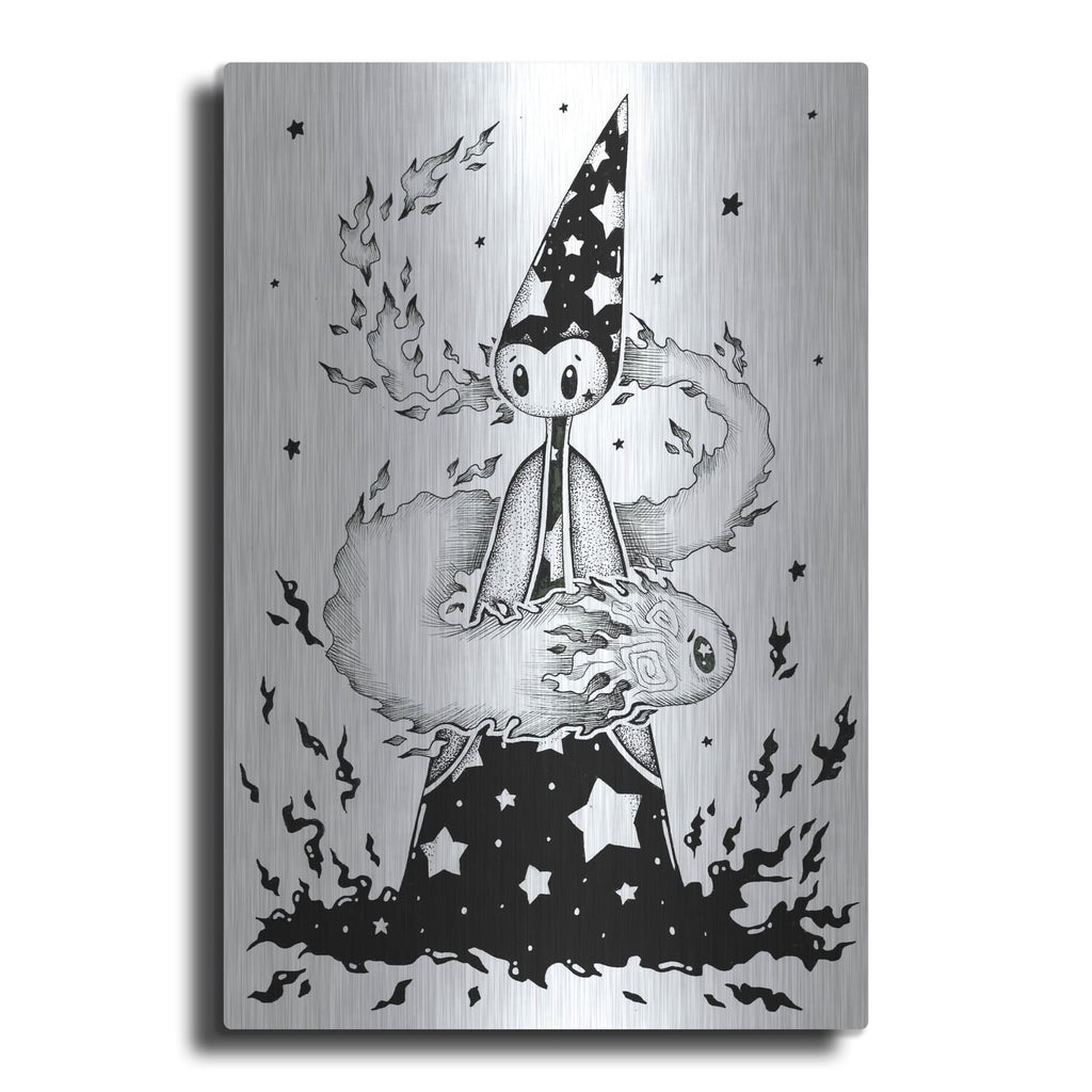 'The Wizard' by Avery Multer – Metal Wall Art