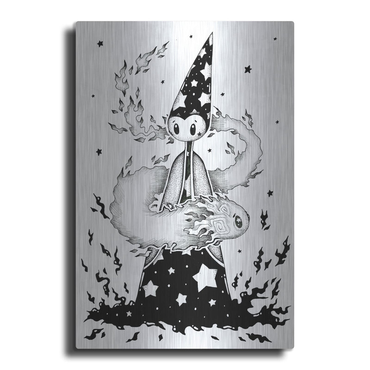 'The Wizard' by Avery Multer – Metal Wall Art