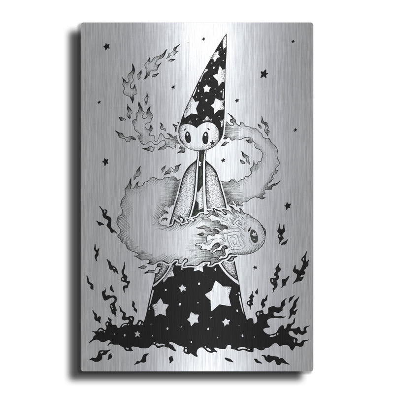 'The Wizard' by Avery Multer – Metal Wall Art