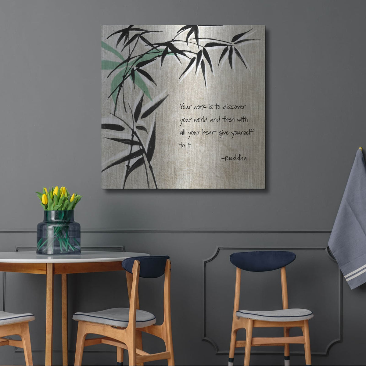 'Discover' by Linda Woods – Metal Wall Art, 36x36 room view