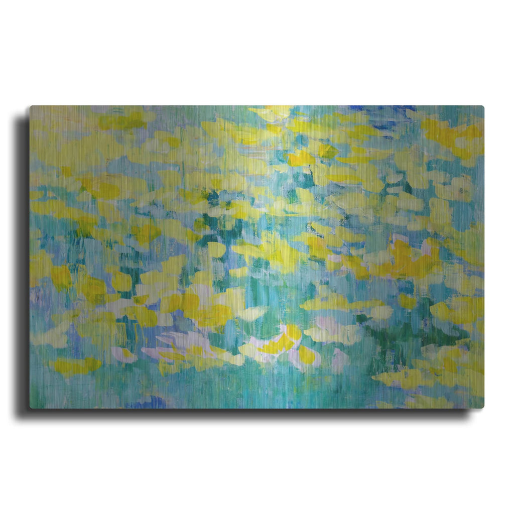'And They Were All Yellow' by Cassandra Gillens – Metal Wall Art