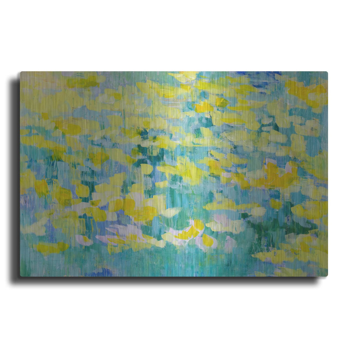 'And They Were All Yellow' by Cassandra Gillens – Metal Wall Art