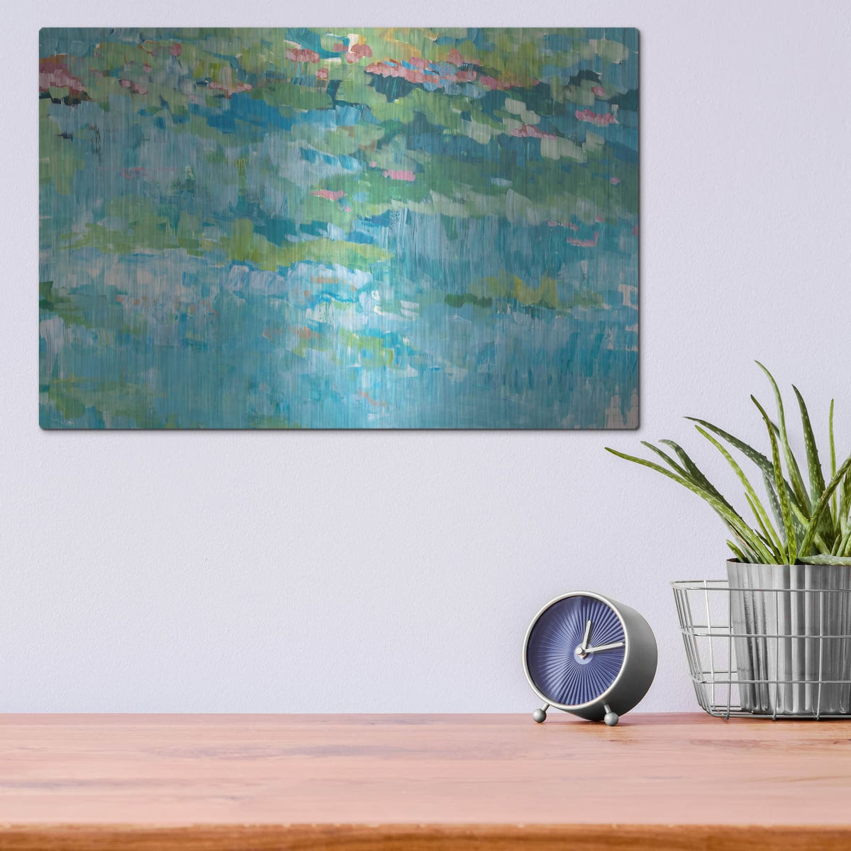 'Coming Up Close' by Cassandra Gillens – Metal Wall Art, 16x12 room view
