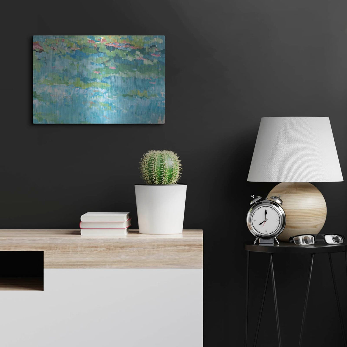 'Coming Up Close' by Cassandra Gillens – Metal Wall Art, 24x16 room view