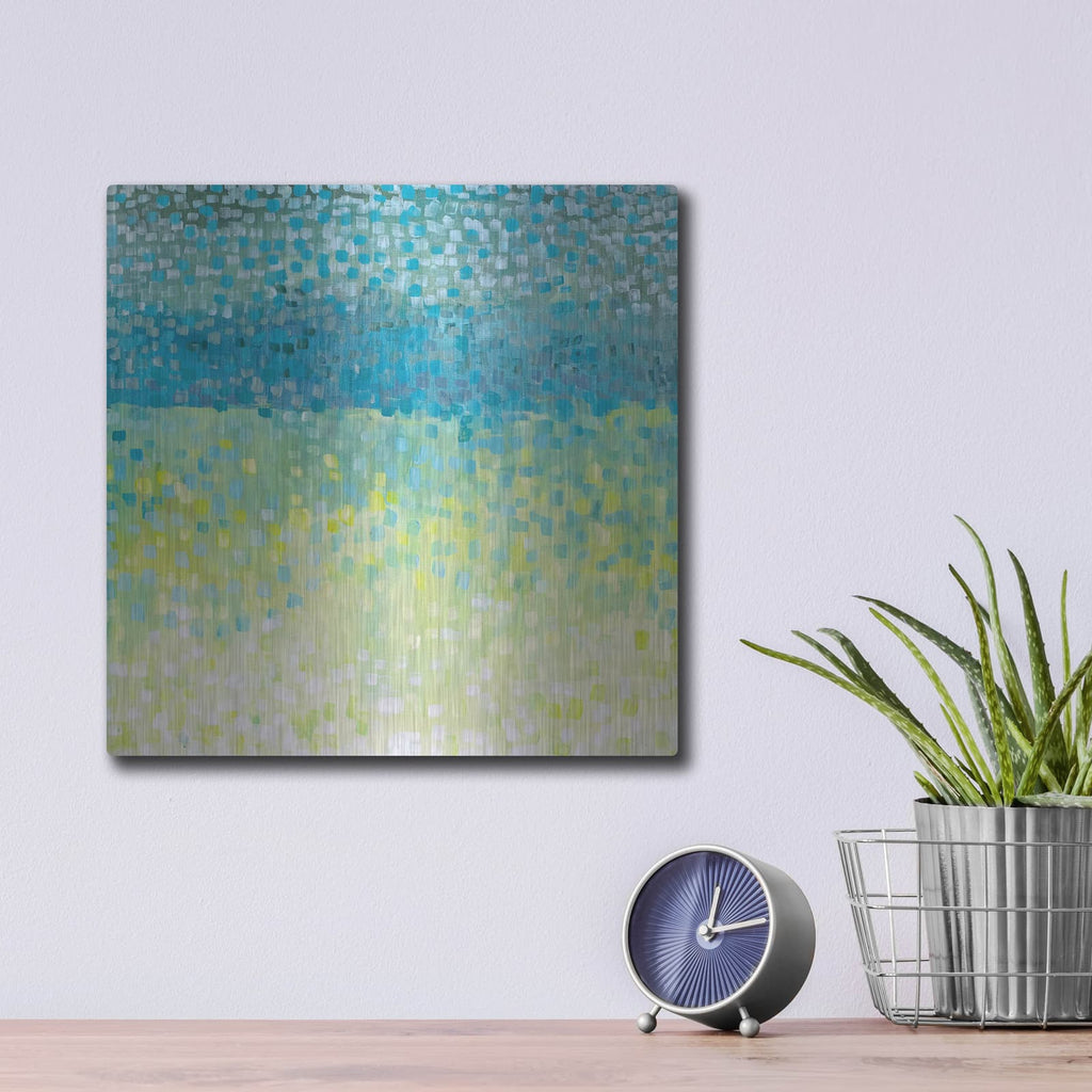 'Windy' by Cassandra Gillens – Metal Wall Art, 12x12 room view