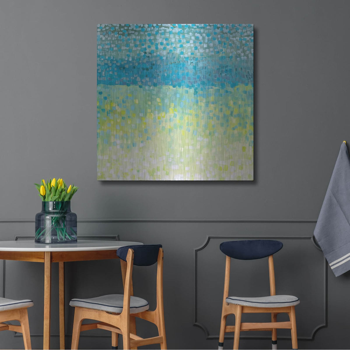 'Windy' by Cassandra Gillens – Metal Wall Art, 36x36 room view