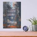 'Stranger' by Oscar Alvarez Pardo – Metal Wall Art, 12x16 room view