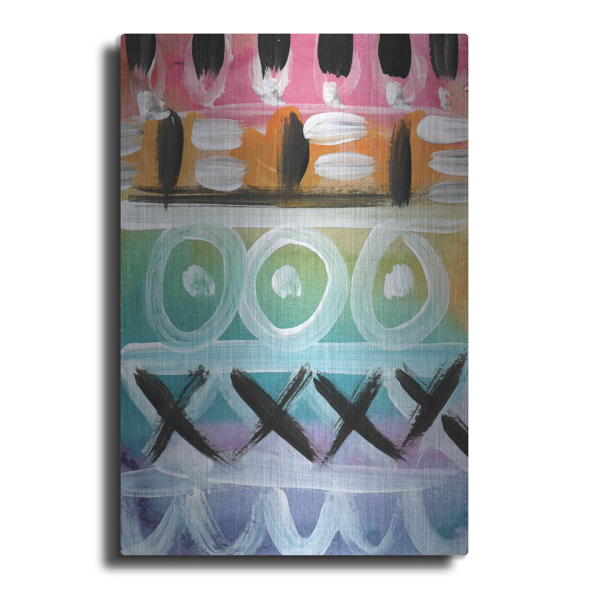 'Fiesta III' by Linda Woods – Metal Wall Art