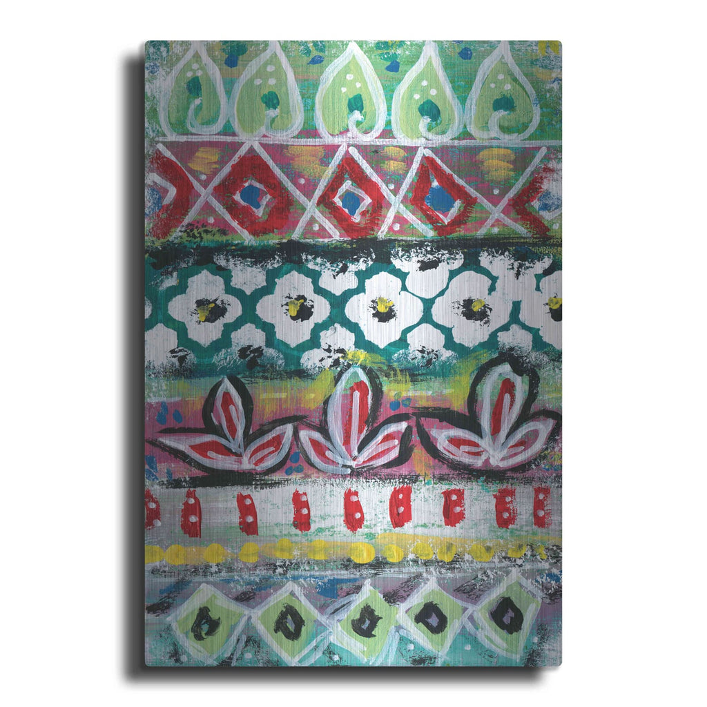 'Pattern Painting II' by Linda Woods – Metal Wall Art