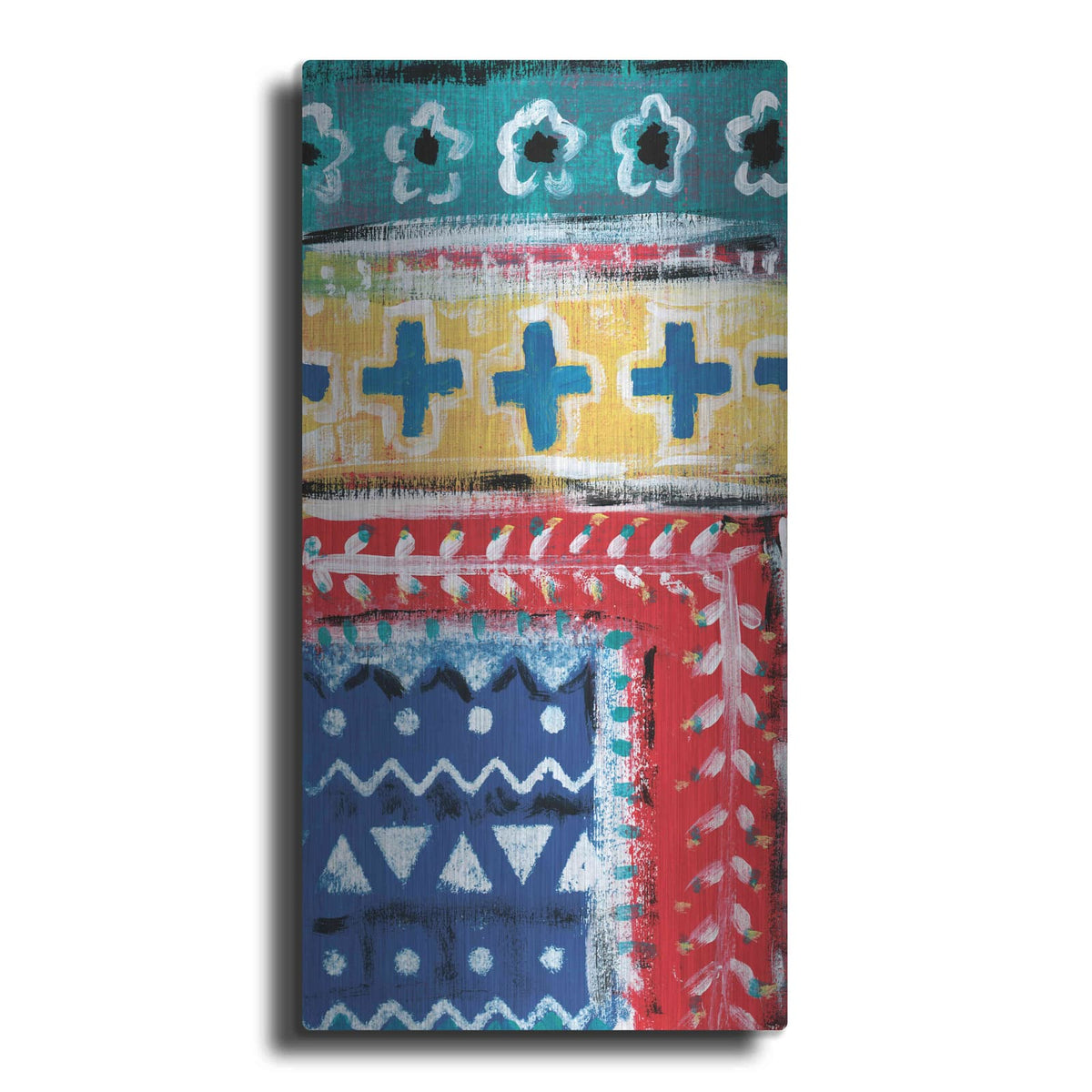 'Pattern Painting III' by Linda Woods – Metal Wall Art