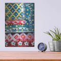 'Pattern Painting IV' by Linda Woods – Metal Wall Art, 12x16 room view