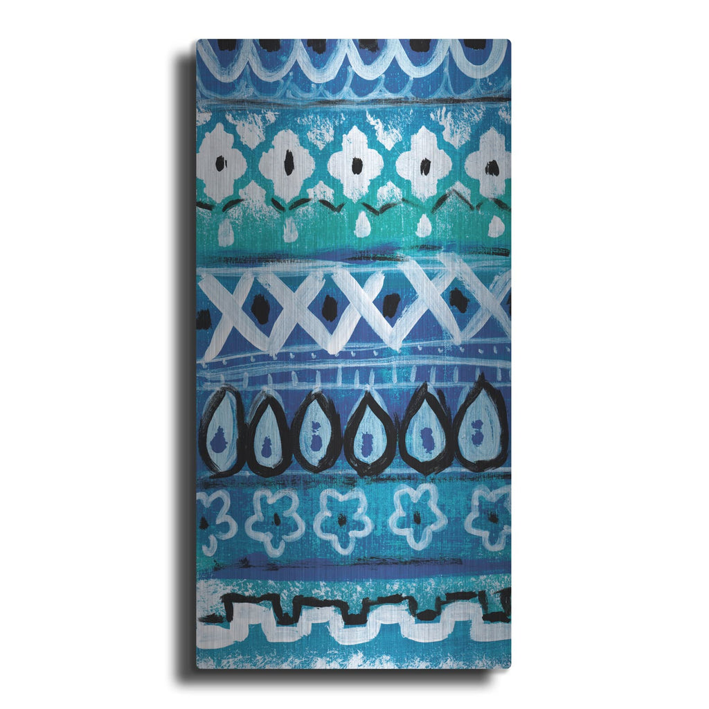 'Pattern Painting V' by Linda Woods – Metal Wall Art