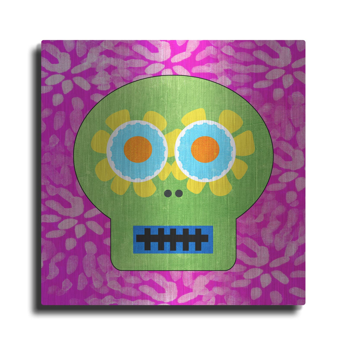 'Day Of The Dead I' by Linda Woods – Metal Wall Art