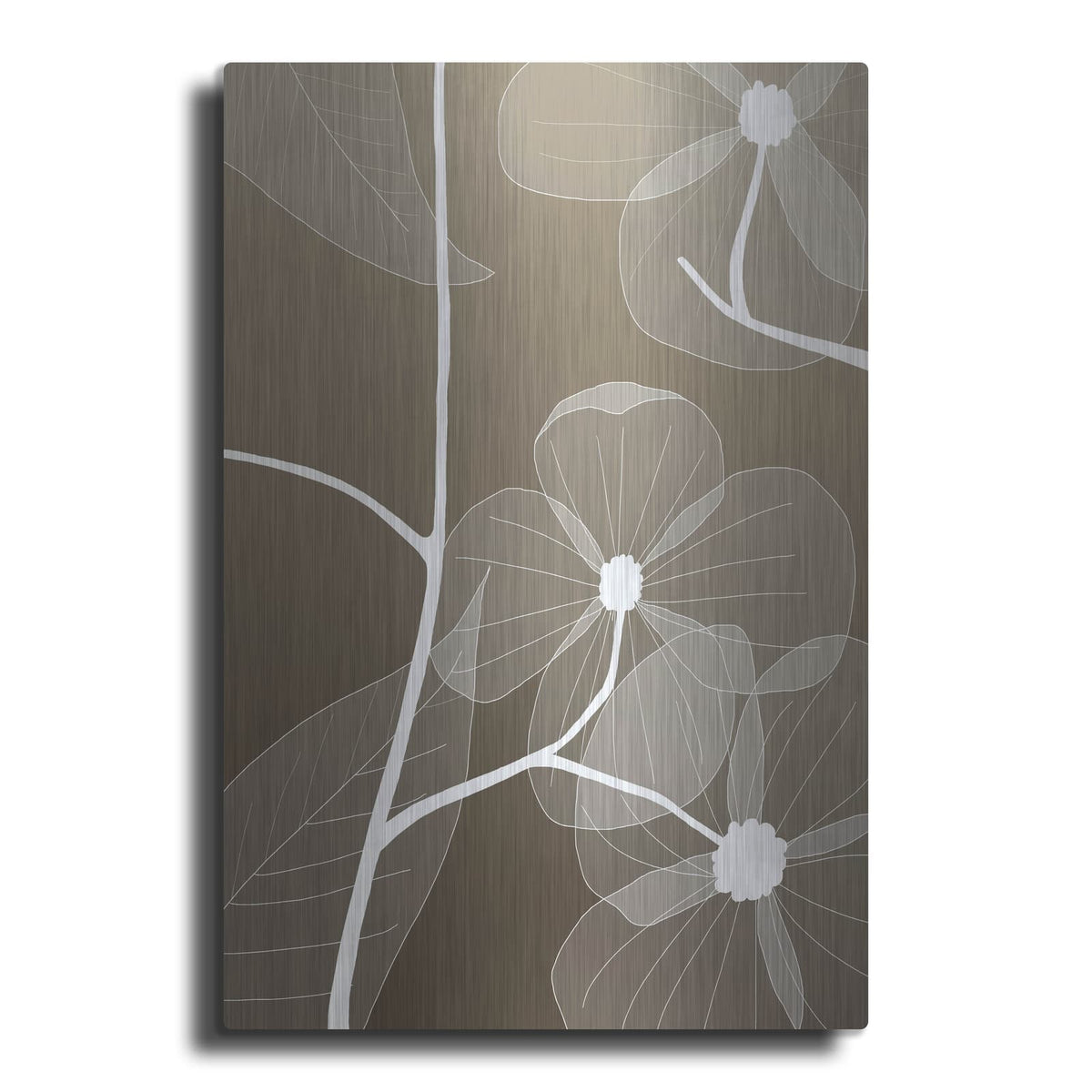 'Floral 1' by GraphINC – Metal Wall Art