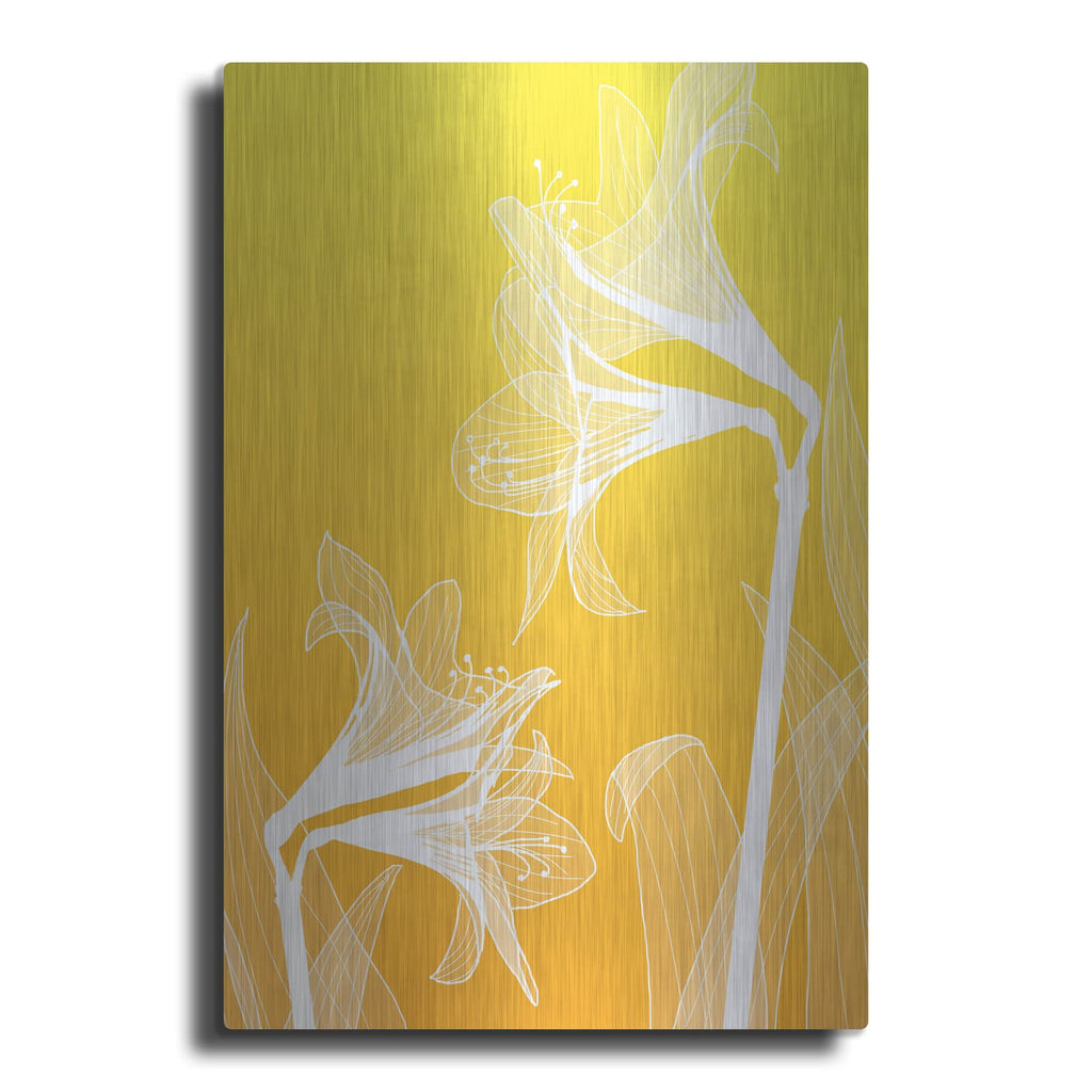 'Floral 3' by GraphINC – Metal Wall Art