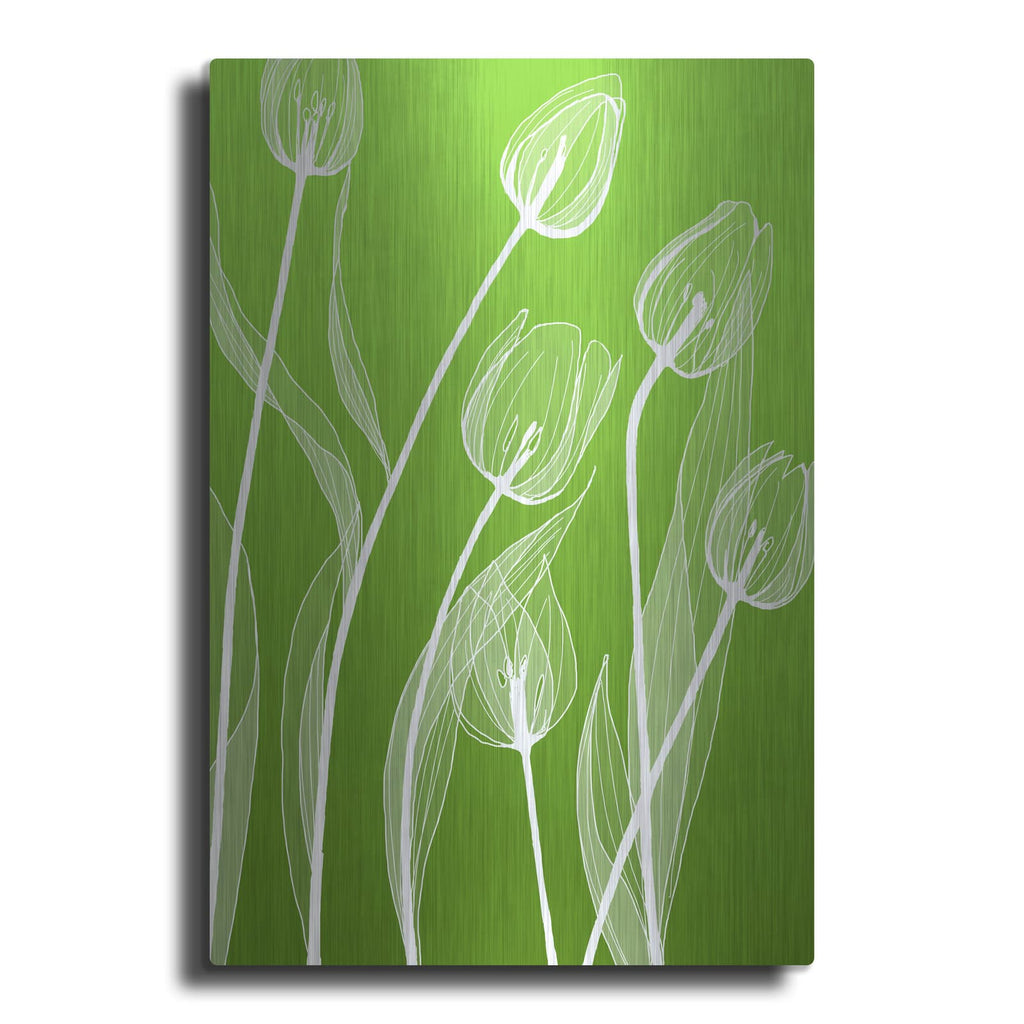 'Floral 4' by GraphINC – Metal Wall Art