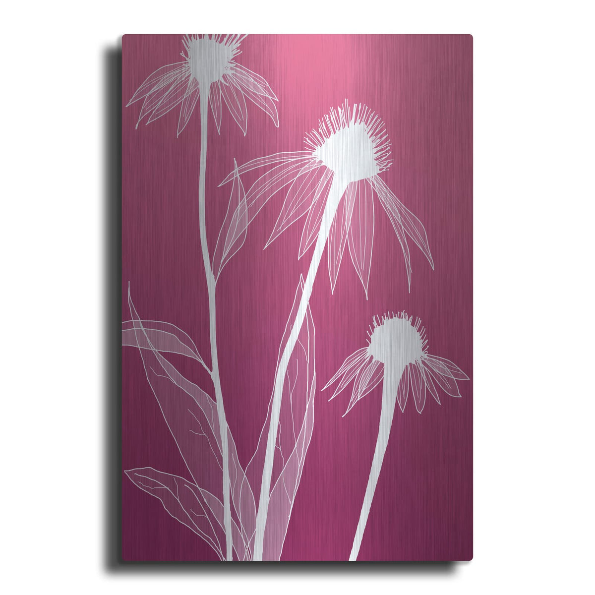 'Floral 5' by GraphINC – Metal Wall Art